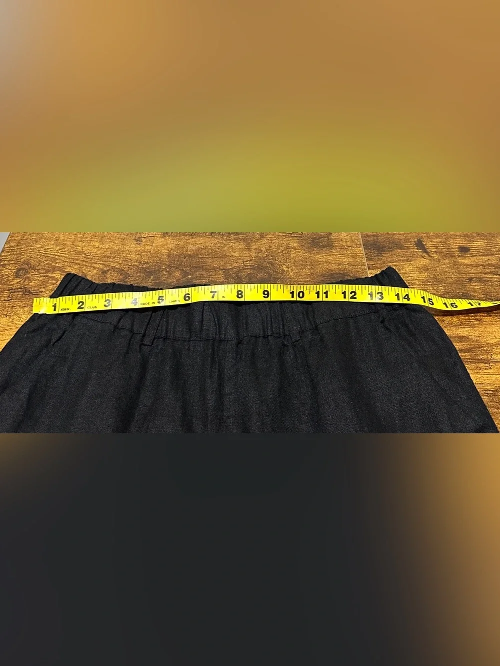 Quince 100% European Linen Wide Leg Pants 25”